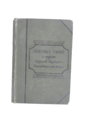Faust, A Tragedy (Johann Wolfgang von Goethe) (ID:75567)