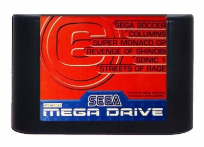 Mega Games 6 Vol 3 – Sega Megadrive (jeu Complet, Très Bon état)