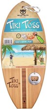 TIKI TOSS Hook and Ring Toss Game - Bottle Edition - Pop Beer Opener Gift Decor