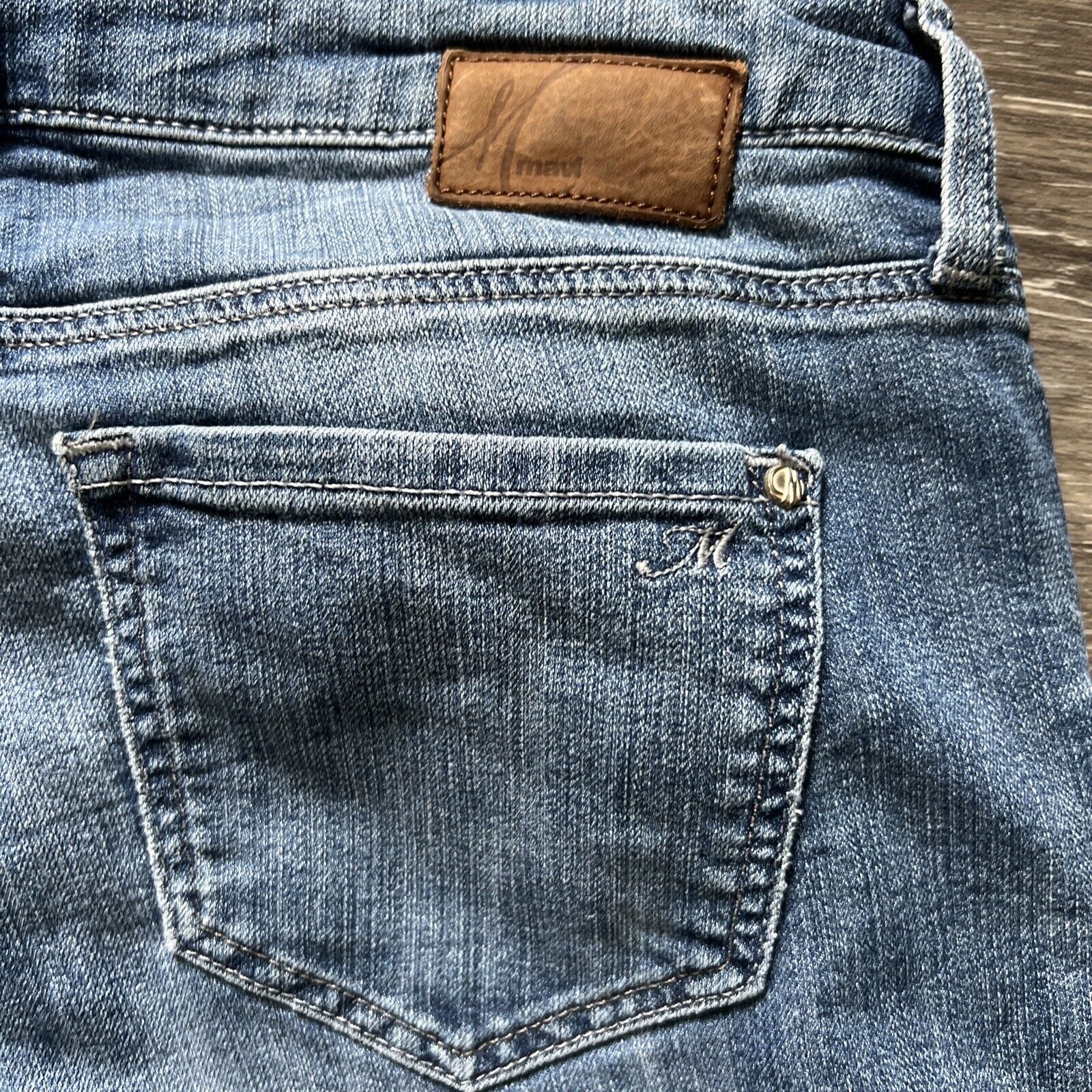 Mavi Womens Jeans Size 28 Skinny Medium Wash Low … - image 11