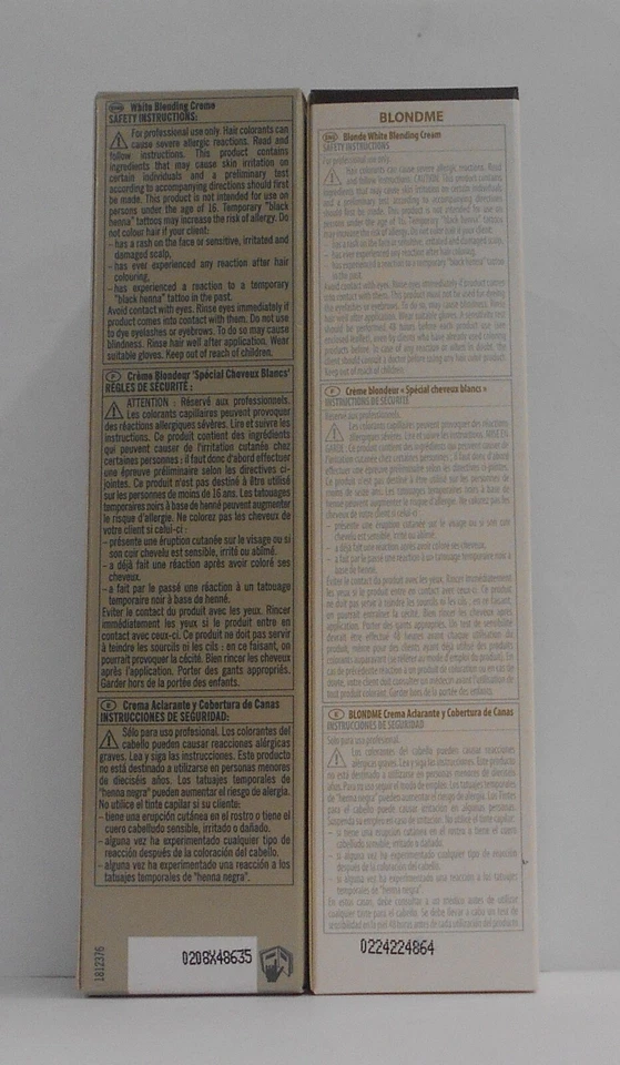 SCHWARZKOPF BLOND ME Blonde WHTE BLENDING Hair Color with Keratin ~ 2.11 fl. oz. - Image 4 of 4