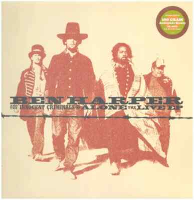 Ben Harper & The Innocent Criminals Alone The Live EP 180 GRAM NEAR MINT