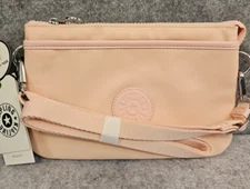 Kipling Riri Crossbody Bag Garden Rose Gorilla Charm Zipper Adjustable Strap NEW