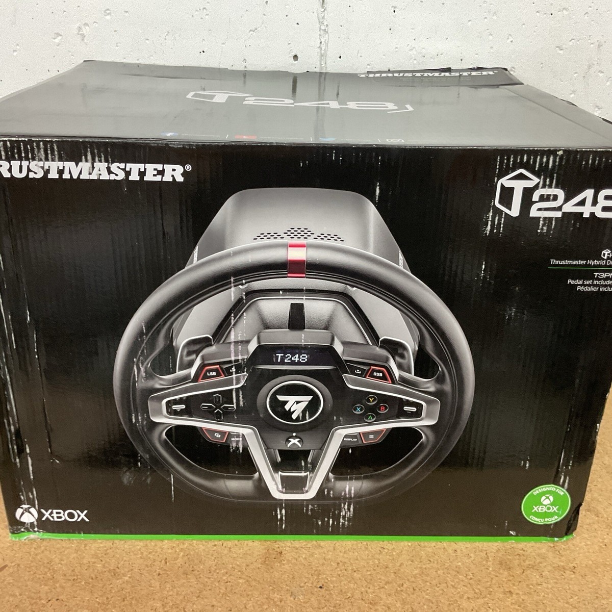 Thrustmaster T248 Racing Wheel & Pedals - Black (6495643