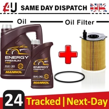 CAR SERVICE ENGINE OIL 6L 5W-30 FILTER FOR FORD FOCUS MONDEO TRANSIT FIESTA BMAX