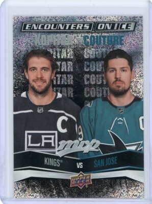 2022-23 Upper Deck MVP Anze Kopitar vs. Logan Couture Encounters on Ice #EI-16