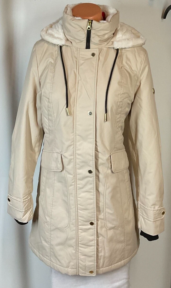Ladies cream parka clearance coats