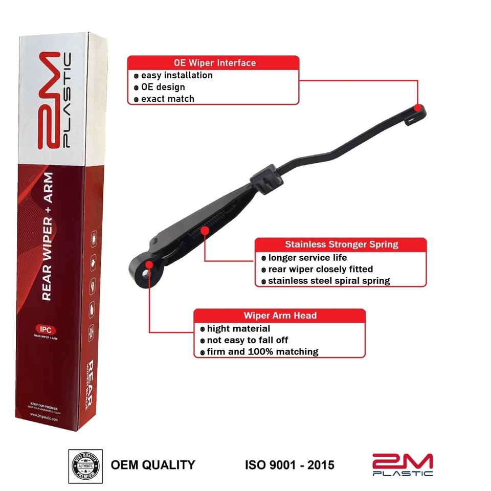 Rear Wiper Arm & Blade New For Jeep Grand Cherokee MK II 1998-2004 OEM Quality - Image 2 of 3