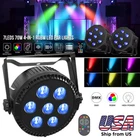 105W 7LED Par Light DMX RGBW 4 IN 1 LED Stage Lighting DJ Disco Club Party Light