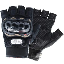 Fingerless Half-Finger Tactical Gloves Motorcycle Driving Gloves Riding Gloves