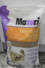 Mazuri Waterfowl Starter Food for Baby Ducks and Geese (5 LB)