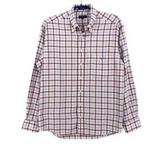 GANT Men Regular Fit Ohio Oxford Long Sleeve Casual Checked Shirt Size L