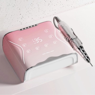 Professional Nail Drill Machine35000 RPM Electric Sander Three Preset Mode Metal