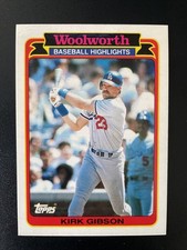 1989 Topps Woolworth Baseball Highlights - Kirk Gibson #2