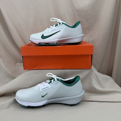 Nike Air Zoom Infinity Tour 2 Golf Shoes Mens 10.5 White Green