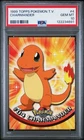 POP 128 PSA 10 CHARMANDER #4 TOPPS Pokemon TV