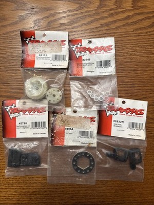 Vtg. Traxxas RC Car Parts Lot