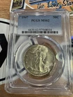 1947-P 50c Walking Liberty Silver Half Dollar - Pcgs MS 62 Nice Luster