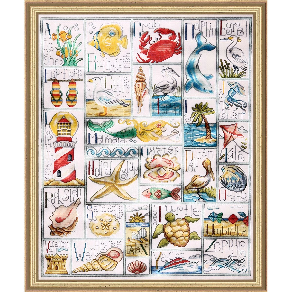 Kit De Punto De Cruz Con Diseño De Copas Impresas De 14CT De Algodón