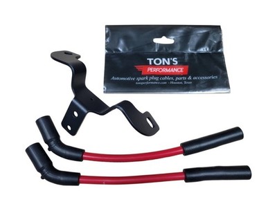 Harley Sportster 48 72 883 1200 Red 10mm Ignition Coil And Key Relocation 2007+