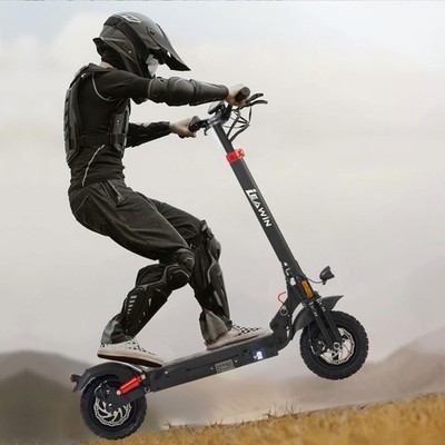 Leawin T4 Elektroroller E-Scooter mit Straßenzulassung 500W Klappbar ABE 55km DE