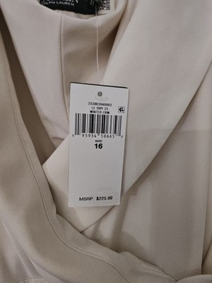 ralph lauren winter cream dress Authentic Cream Long Sleeve Day Dress