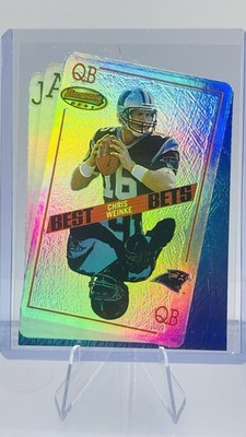 2001 Bowmans Best Chris Weinke Best Bets #BB7 Panthers B1
