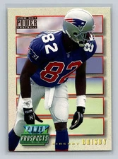 1993 Pro Set Power Update - Power Prospects Gold #PP26 Vincent Brisby Patriots