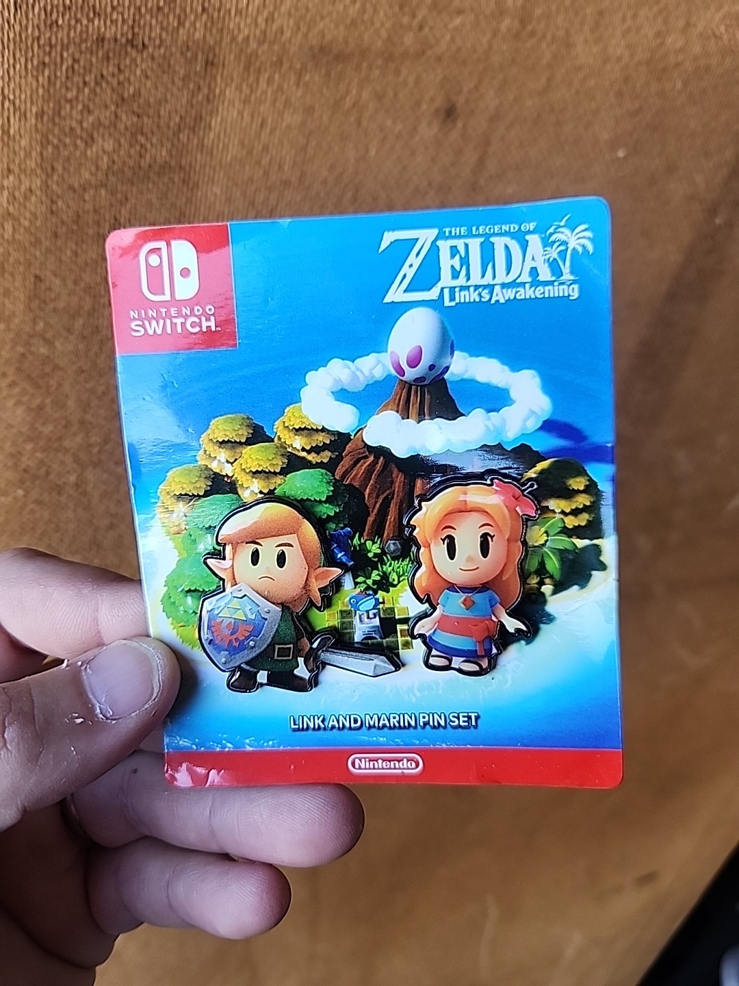 NEW Legend Of Zelda Link’s Awakening Target Exclusive 2 Pin Set Link & Marin