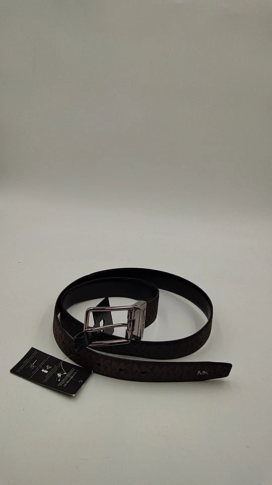 Michael Kors Men 34Mm Center Front Dresseshort Sleeve Belt Brown OS