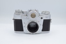 Zeiss Contarex Bullseye 35mm Film Camera Body, Chrome Early Version 