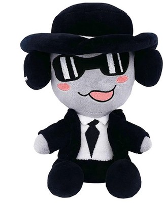 Forsaken Chance Plush Toy Game Figure Doll Sitting Men Plushie In Suits Kid Gift