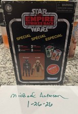 Star Wars The Empire Strikes Back 2 Pack Retro Zuckuss And 4-Lom Unopened