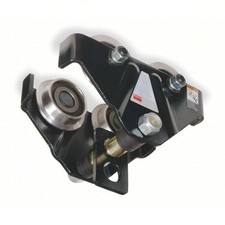 Dayton Push Trolley 2000 lb Load Capacity, Model: 3MB57, 2.60"-5.59" Adjustable