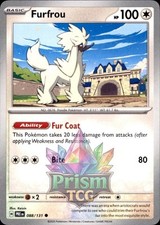 Furfrou 88/131 Common Prismatic Evolutions Pokemon