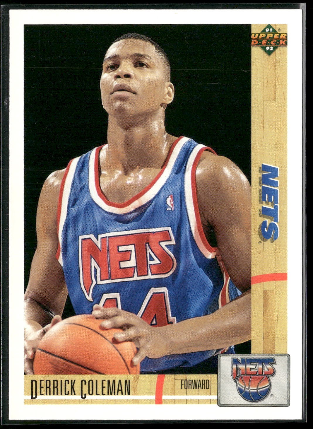1991-92 Upper Deck - Derrick Coleman #332
