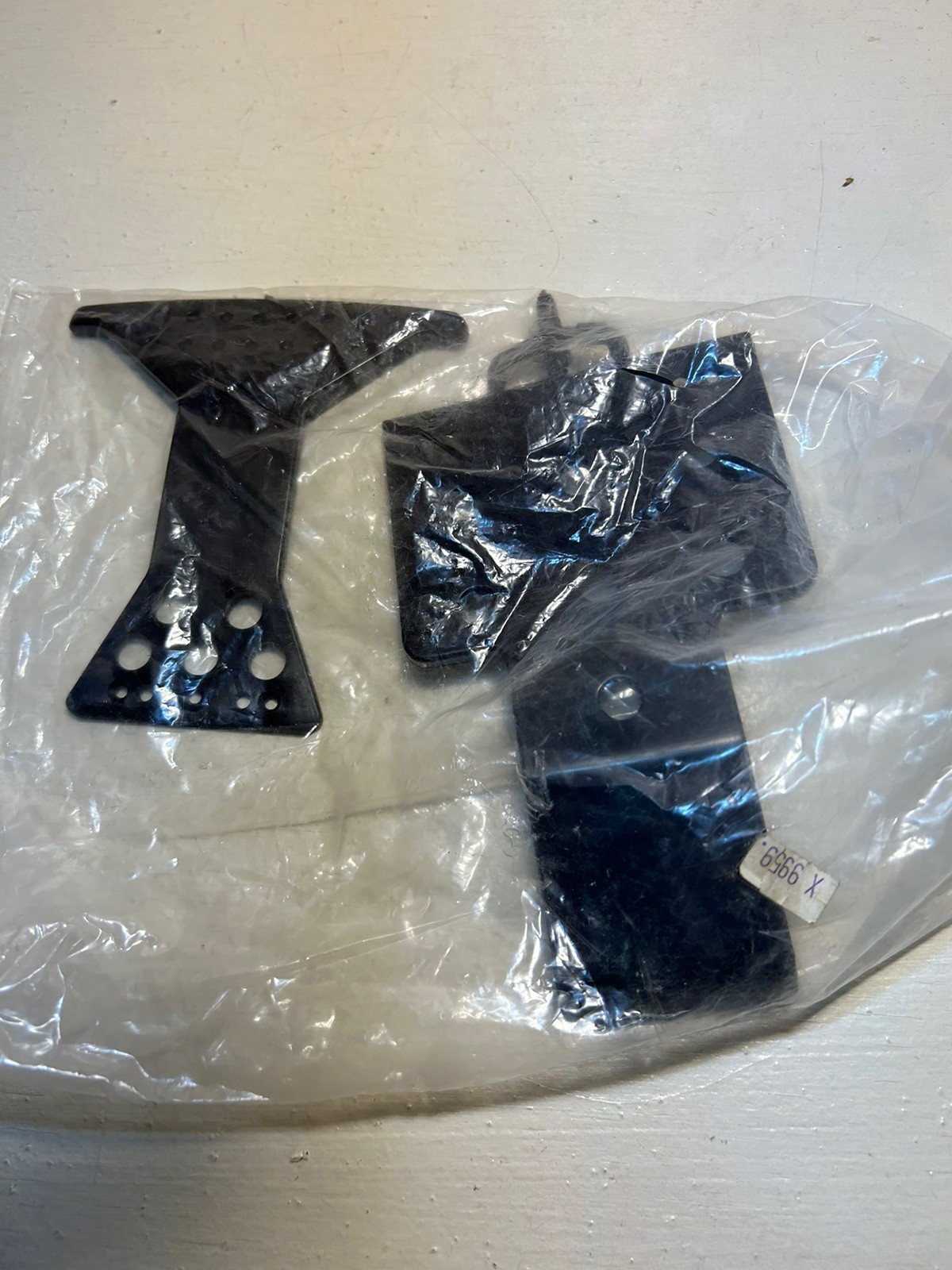 Vintage Tamiya RC Porsche 959 Under Guard Skid Plate B parts 0005262 X-9959 New