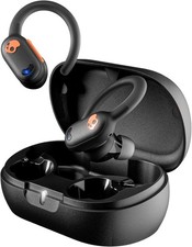Image of Skullcandy Push ANC Active in-Ear Wireless Earbuds - Black/Orange