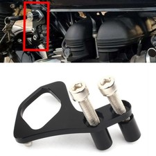 Black Ignition Key Relocation Bracket For Triumph Bonneville Scrambler T100/SE