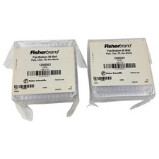 FisherBrand Flat Bottom 96 Well Plate Clear PS Non Sterile 20 SL