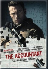 The Accountant DVD Ben Affleck NEW