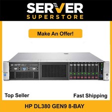 HP ProLiant DL380 G9 Server 2x E5-2690 V4 28 Cores P440ar 64GB RAM 2x 500GB SSD