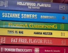 6 Rainbow Color Hardcover Books for Home Decor, Staging Vintage to Modern 