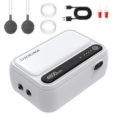 Aquarium Air Pump-Portable Air Pump for Outdoor Fishing, Rechargeable Aerator...