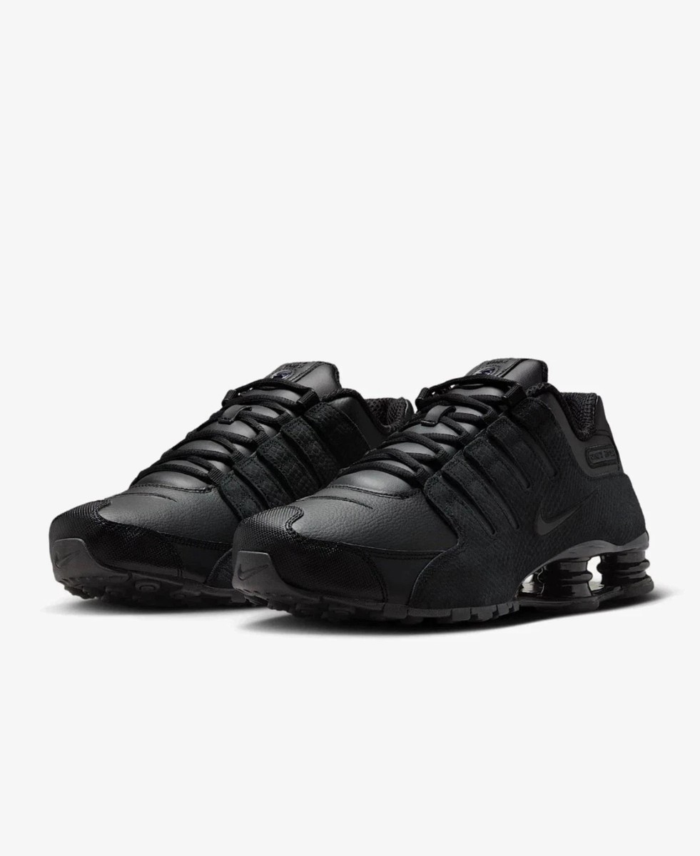 NEW Nike Shox NZ Men's Multi Size Black/Black-Black 378341-001