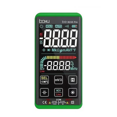 Baku BA-8233 Pro Electric Maintenance Resistor Current Touch Screen Digital Uni