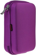 Navitech Purple Watch & Accessory Case For Voice Caddie A2 GOLF GPS