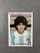 1982 REYAUCA ESPANA WORLD CUP DIEGO MARADONA RC ROOKIE STICKER CARD #44 D. rookie card picture