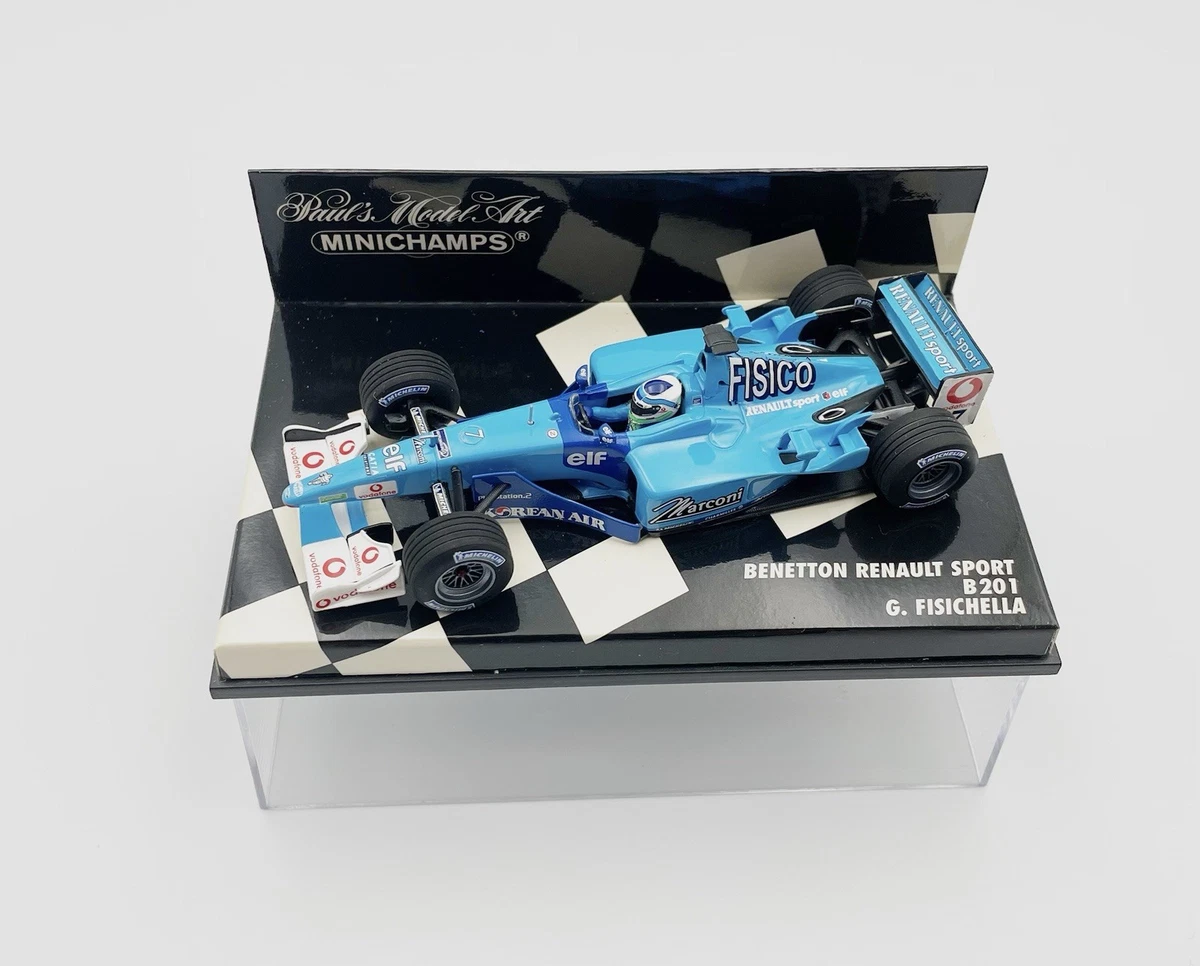 F1 BENETTON RENAULT BERGER 1/18 MINICHAMPS 180970098 formule 1 voiture miniature