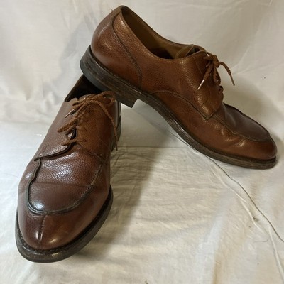 Tom James British Made Horton 8717 Oxford Dainite Sole Mens 12D 12 D Shoes Brown